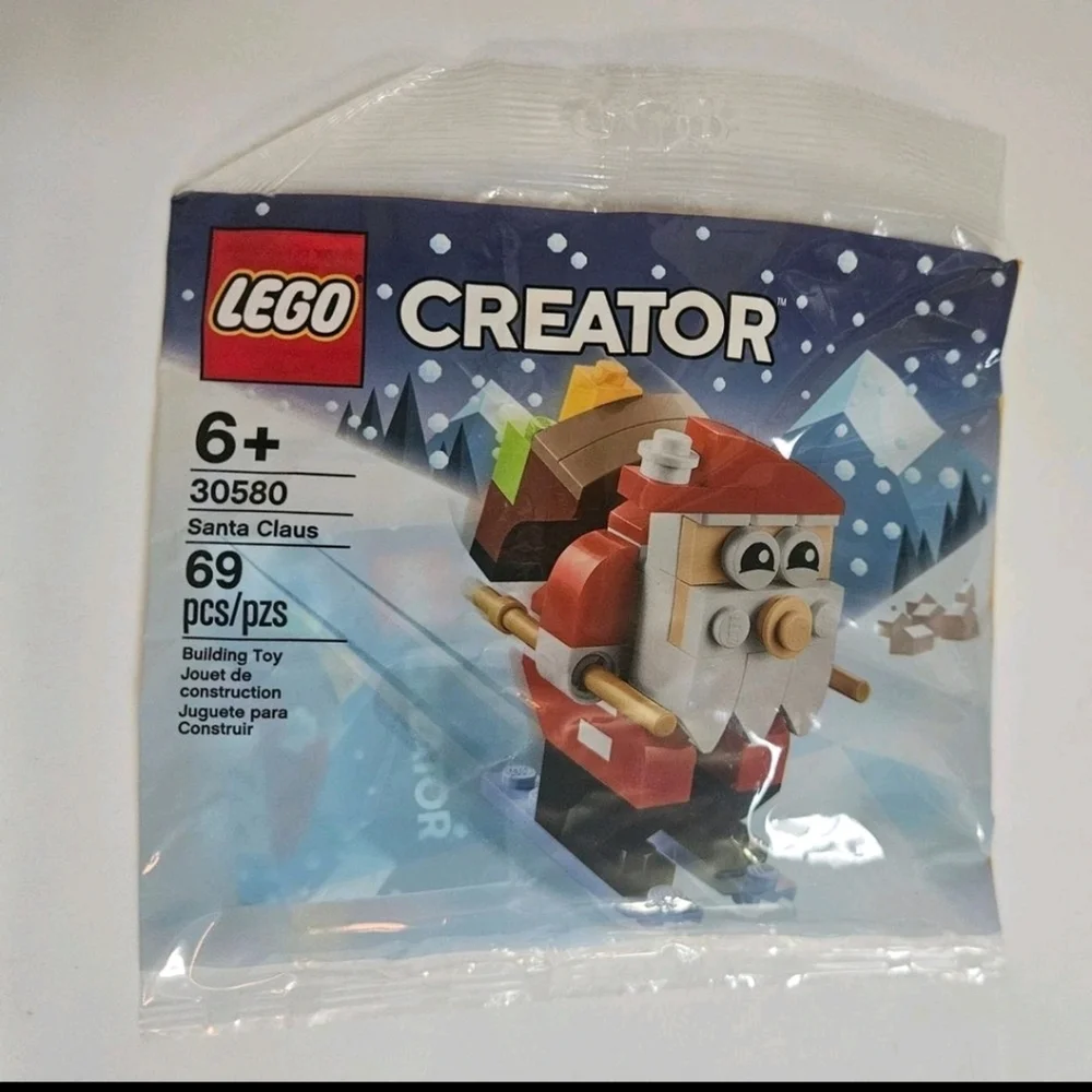 LEGO Creator Santa Claus Set 30580 (69 Pc) New Sealed Bag